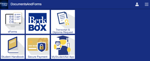 eForms and Documents page